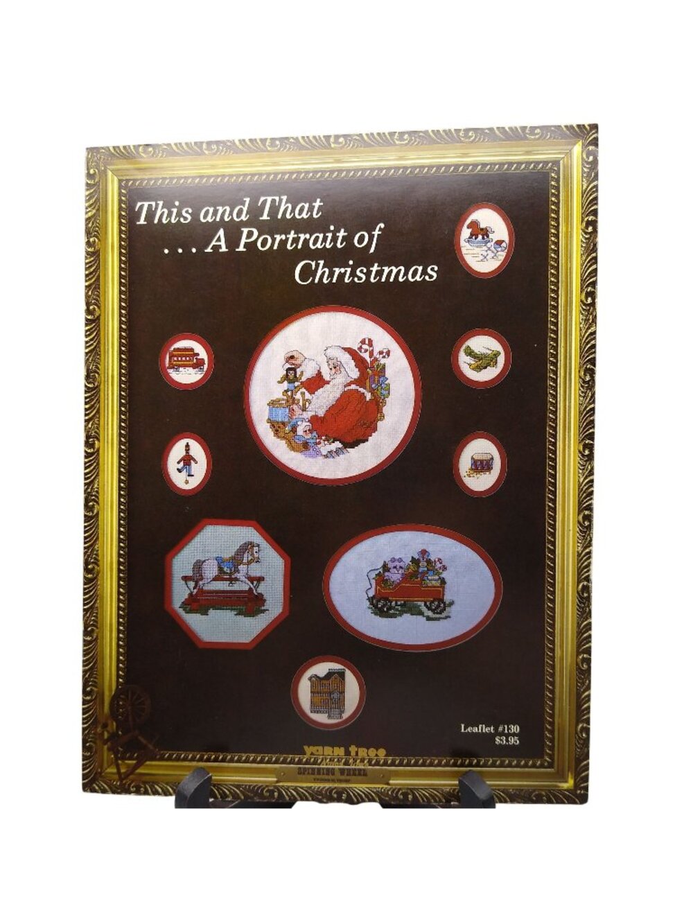 Vintage Cross Stitch Patterns, This and That A Portrait of Christmas by Yvonne